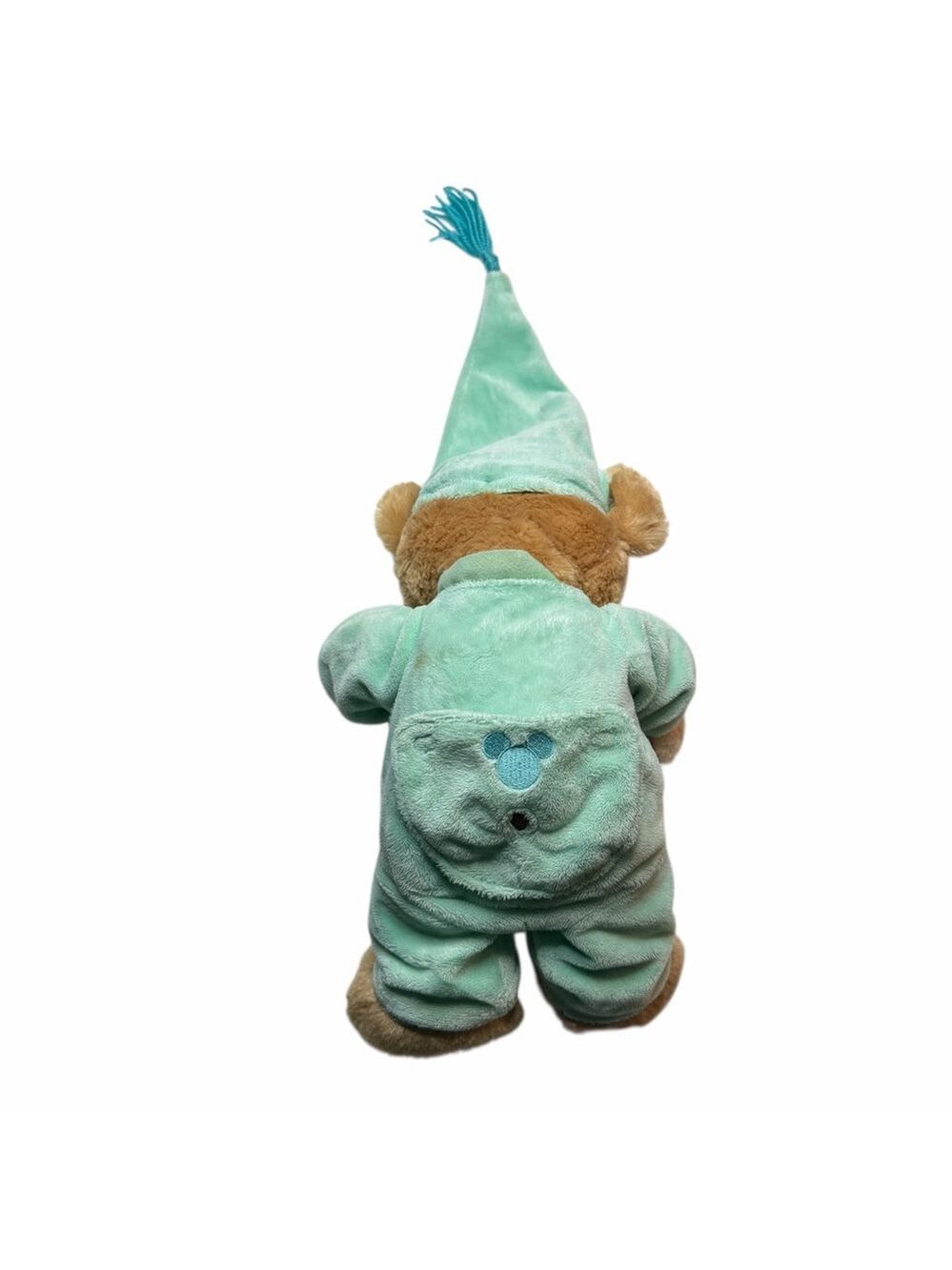 Disney Parks Bear Plush Mint Green Pajamas 14” Disneyland Walt Disney World - Picture 4 of 11